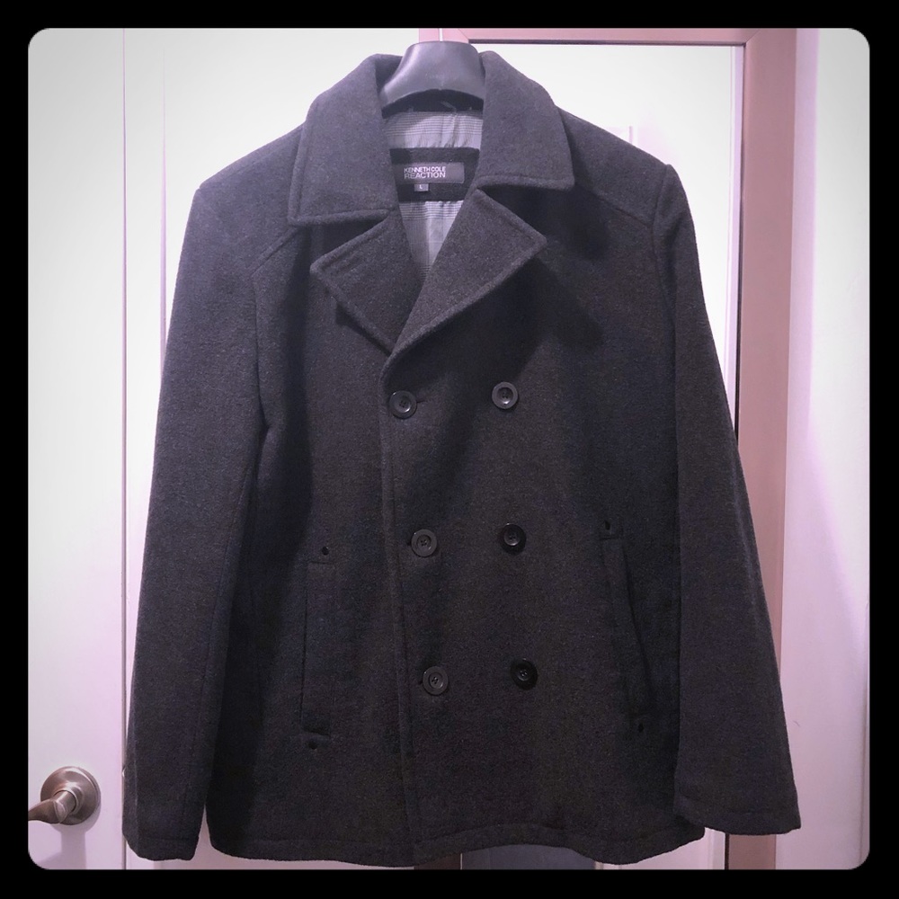MEN’S KENNETH COLE REACTION PEA COAT